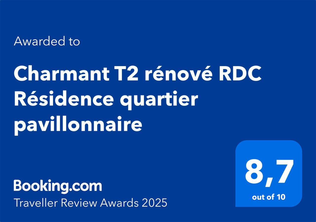 Charmant T2 Renove Rdc Residence Quartier Pavillonnaire Argeles-Gazost Exterior photo